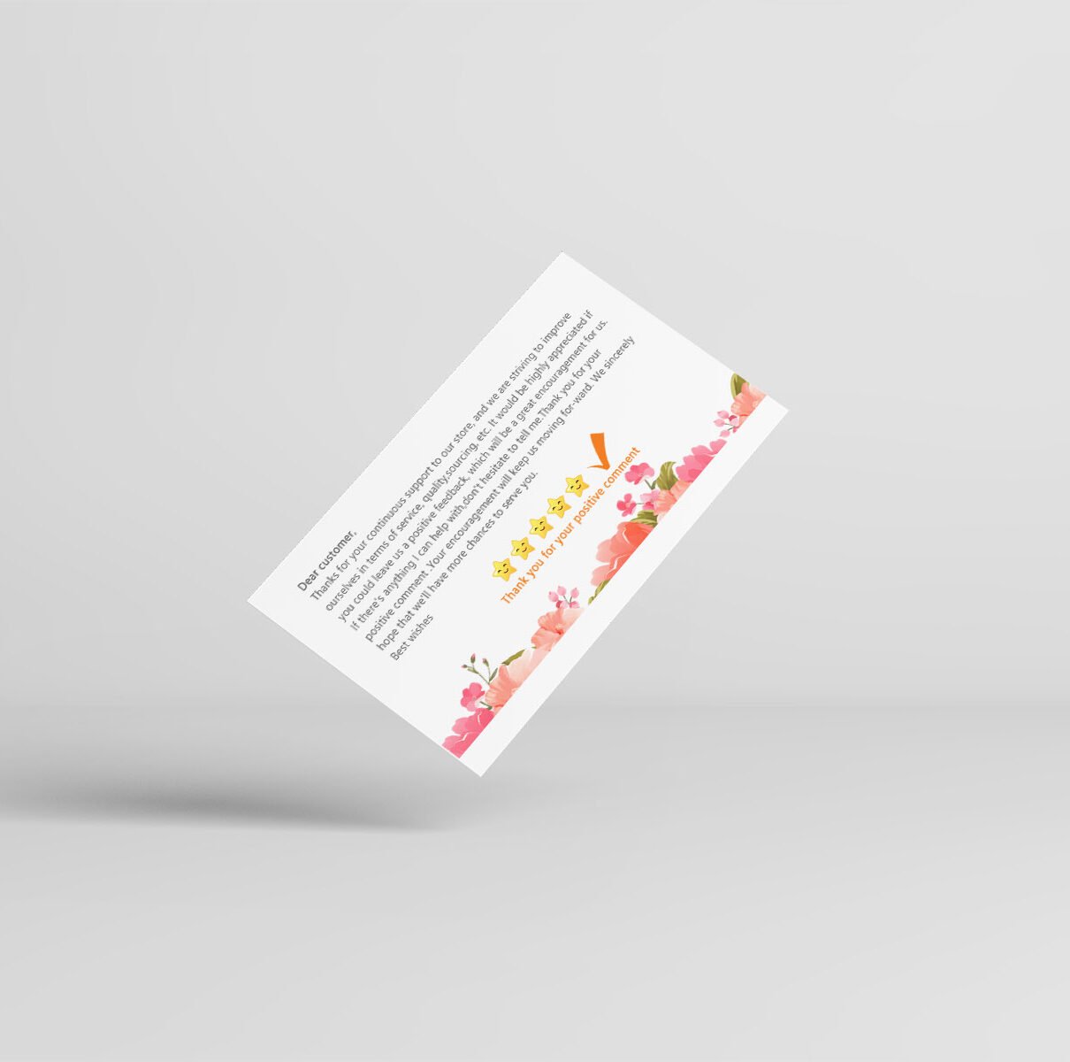 Custom Printed Thank You Cards - Image 2